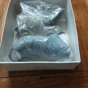 HIGH HELL POINTED FRONT OPEN TOE STILETTO ANKLE BO